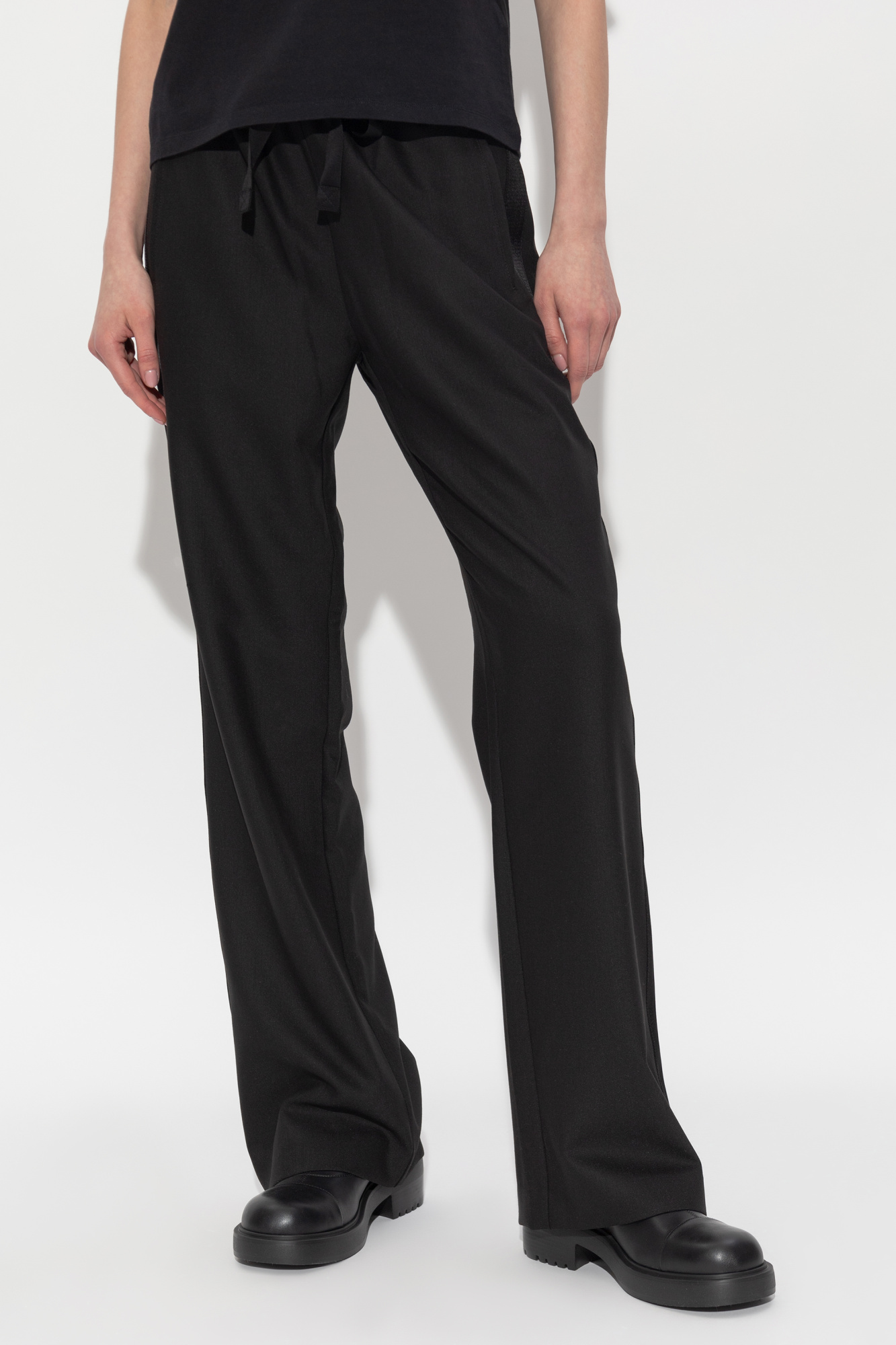 【oan】Basic Black Pants WBBen Suit Pant - Black – Woodbird
